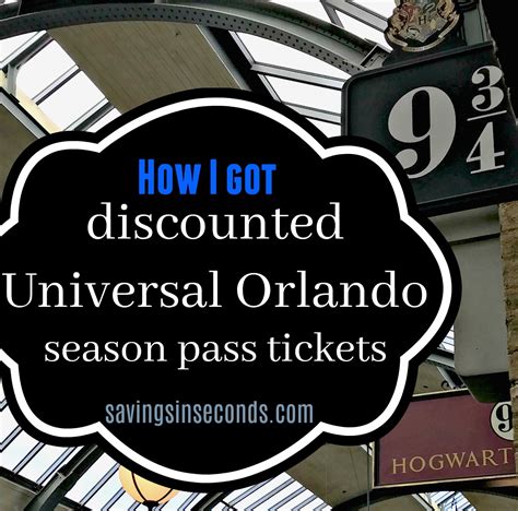 How we got discounted Universal Studios Orlando season pass tickets ...