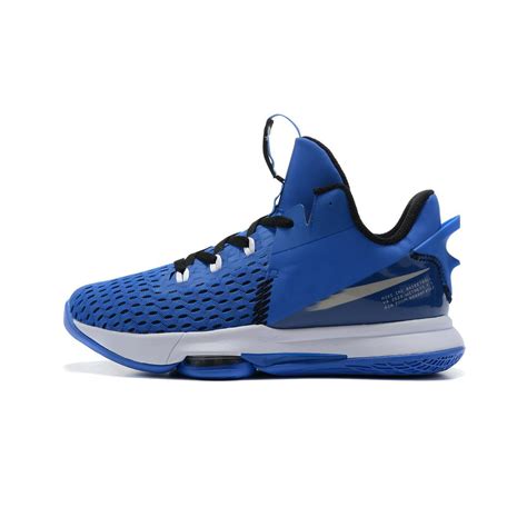 Mens Lebron 5 Witness Basketball Shoes Team White Red Pink Black Blue ...