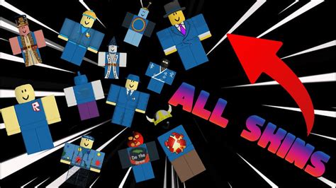 All Arsenal Retro Skinsweapon Skins Showcase Roblox Arsenal Youtube