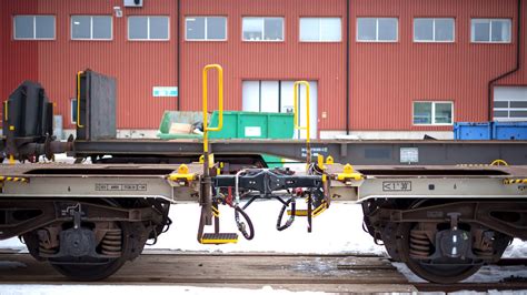 Automated Rail Freight Knorr Bremse Tests Digital Automatic Coupler On