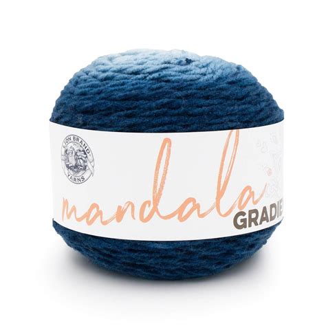 mandala gradient yarn lion brand yarn