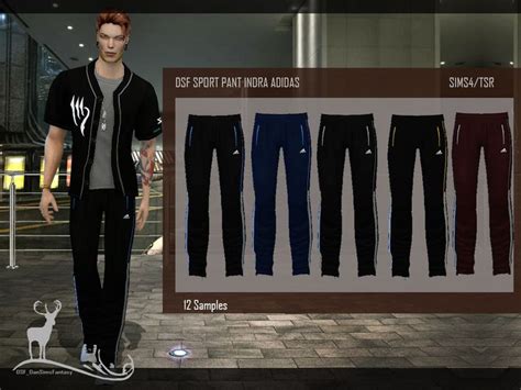 Dansimsfantasy S Dsf Sport Pant Indra Adidas Sport Pants Sims Male