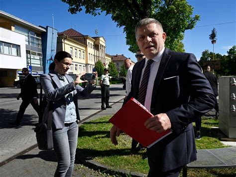 Slovakian Pm Robert Fico In Life Threatening Condition After Being Shot