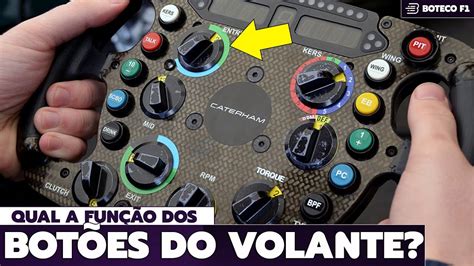 Qual a FUNÇÃO dos BOTÕES do VOLANTE da FÓRMULA 1 YouTube