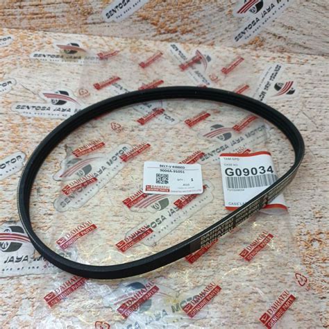 Jual Vanbelt Van Belt Fan Belt Fanbelt V Belt Tali Kipas Daihatsu