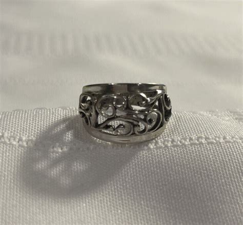 Vintage Stirling Premier Designs Ring Size Gem