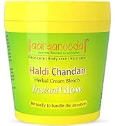 Aryanveda Herbals Haldi Chandan Bleach Cream For All Skin Types 250Gm