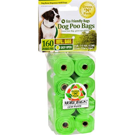 Eco-Friendly Bags Dog Poo Bags Refill - 160 Pack - Walmart.com ...