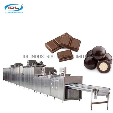 Full Automatic Chocolate Moulding Line Chocolate Forming Machine With