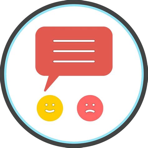 response flat circle icon  vector art  vecteezy