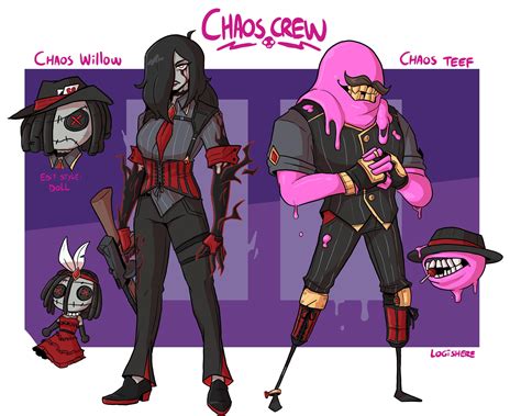 Concept Chaos Agent Ified Versions Of Two Of My Favorite Halloween Skins Rfortnitebr