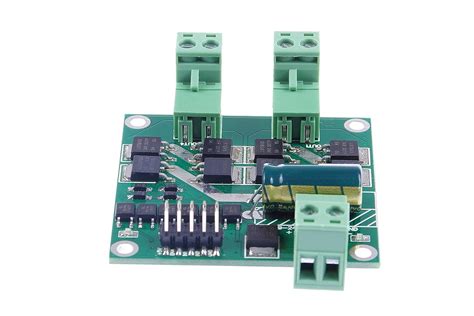 KNACRO Dual DC Motor Drive Module With Optocoupler Isolation 12V 24V 7A