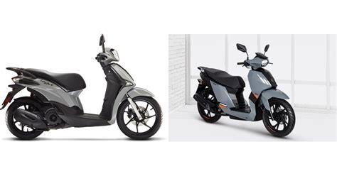 Motorrad Vergleich Piaggio Liberty 125 S 2022 Vs Peugeot Tweet 125 GT 2024