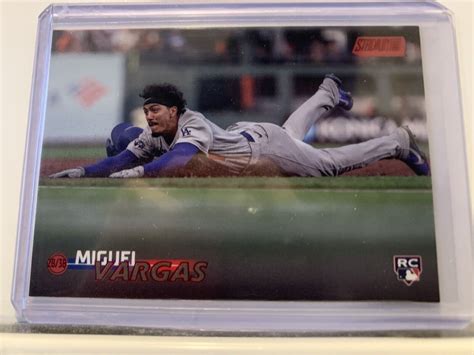 2023 Topps Stadium Club Miguel Vargas Red Foil 226 RC Dodgers EBay