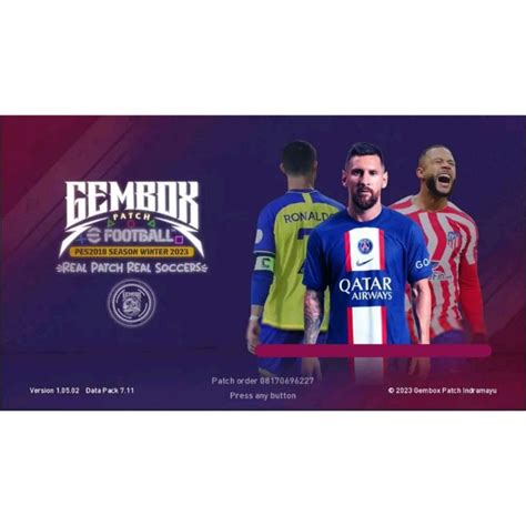 Jual Efootball Pes Gembox Update Full Transfer Ps3 Cfw Hen Shopee