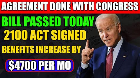 Yes It S Approved Today Act Signed Into Law Increase Of Mo