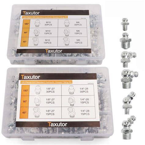 Taxutor Metric Hydraulic Grease Fittings Sae And Mm