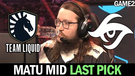 SECRET Vs LIQUID MATUMBAMAN Last Pick Mid Lower Bracket Final TI11