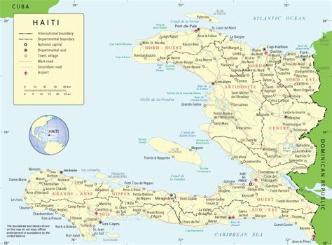 Haiti Map Vector At Collection Of Haiti Map Vector