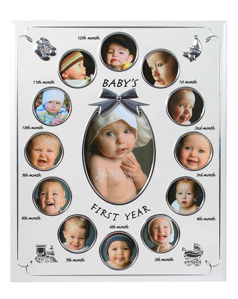 Babys First Year Picture Frame Baby Viewer