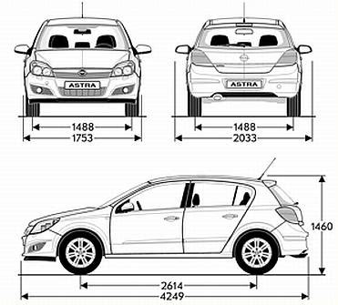 Opel Astra H Hatchback 5d Dane Techniczne AutoCentrum Pl