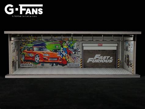 G Fans Models 164 Garage Scene Model Fast And Furious