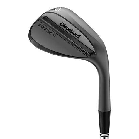 cleveland rtx  zipcore black satin wedge  riverside golf