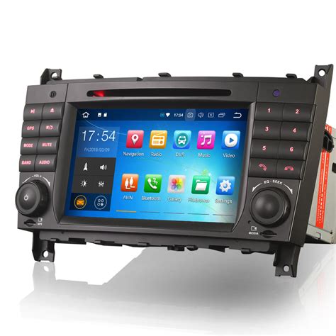 Autoradio Android Gps Dvd Mercedes Benz Classe C W203 And Clc Hightech