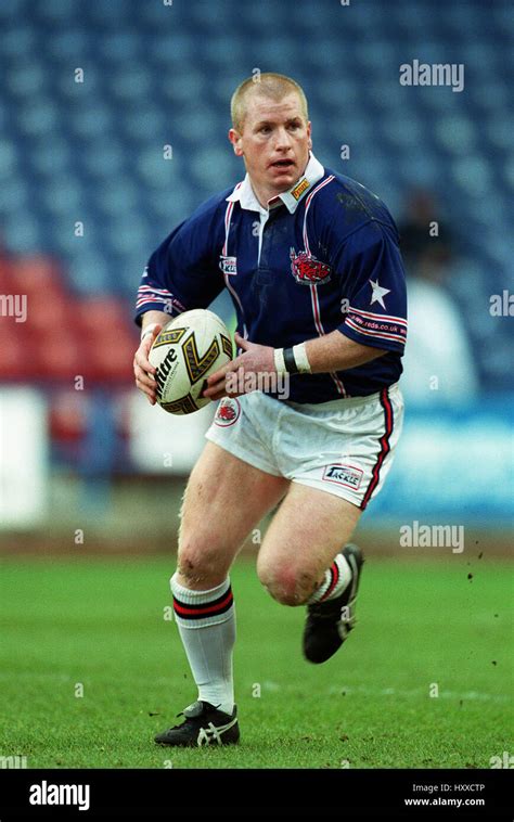 Martin Crompton Salford Reds Rlfc 05 March 2000 Stock Photo Alamy