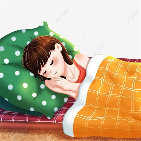 sleeping girl png picture sleeping girl rest international sleep day
