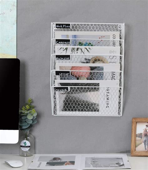 Snapklik PAG Hanging Wall File Holder Office Wall Organizer Mail