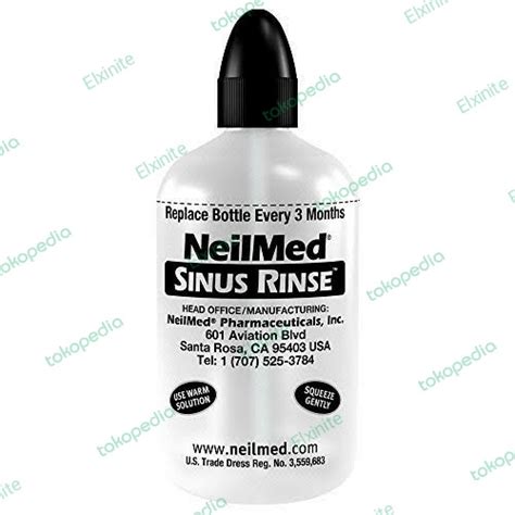 Jual NeilMed The Original Patented Sinus Rinse Kit Bottle Only