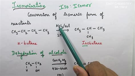 isomerisation  alkanedehydration  alcoholunit volume