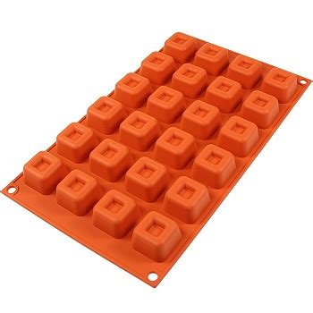 Silicone Mold Square Savarin Mini Sm Sf