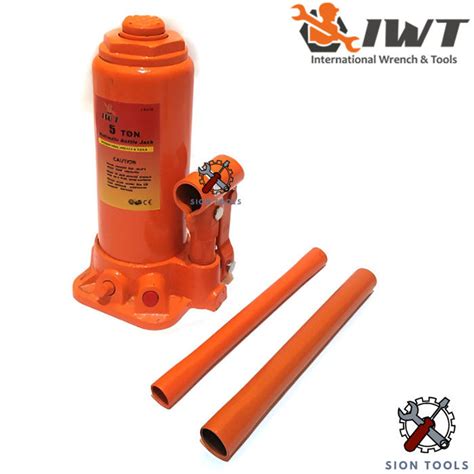 Iwt Dongkrak Botol Ton Bottle Hydraulic Jack Dongkrak Mobil