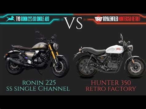 Royal Enfield Hunter Vs Tvs Ronin Comparison Mileage Top