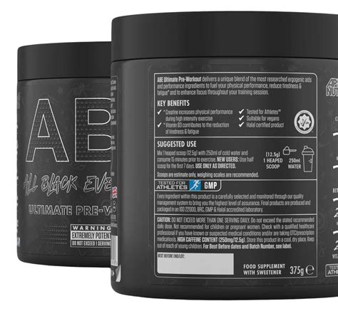 ABE Ultimate Pre Workout Applied Nutrition Su Zumub