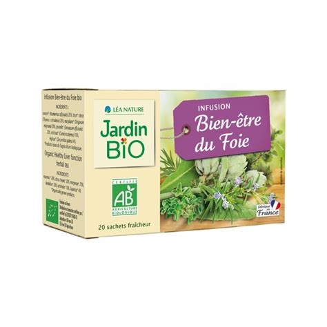 JARDIN BIO BIEN ÊTRE DU FOIE infusion 20 sachets