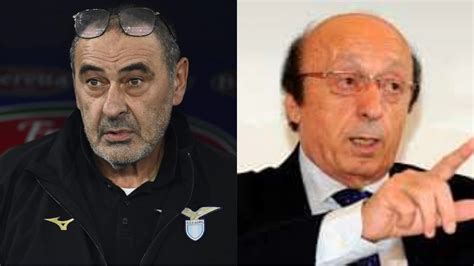 Sarri Contro Moggi Non Rispondo Ad Un Radiato Io Ho Vinto L Ultimo