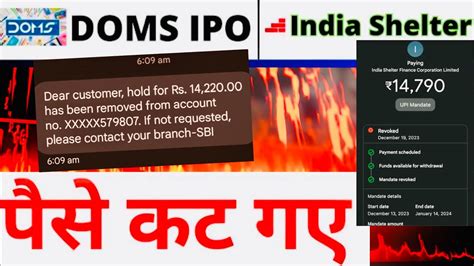 Ipo Allotment Status Doms Ipo Latest Gmp India Shelter Allotment