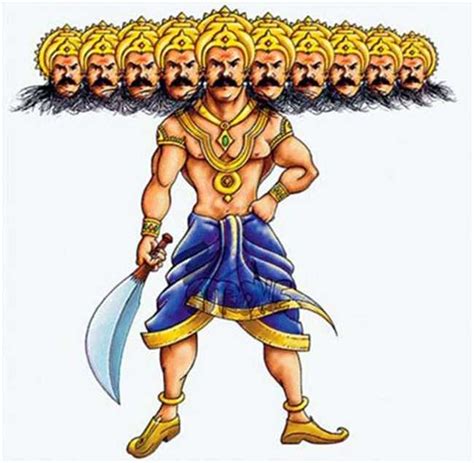 Ravana 10th Head Of Fame Money And Sensibility