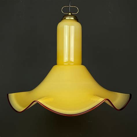 Mid Century Murano Glass Pendant Lamp Italy 1970s 245412