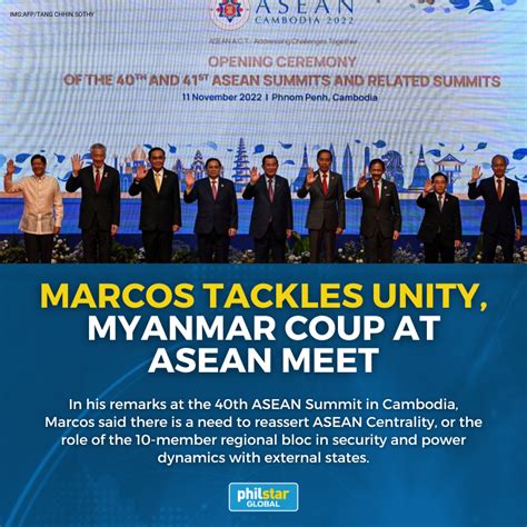 Philstar On Twitter Unity In Asean President Bongbong Marcos