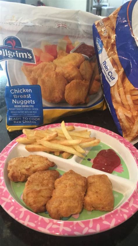 Copycat McDonalds chicken nugget “happy meal” | Fun kids food, Food ...