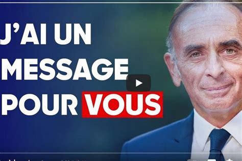 Eric Zemmour Annonce Sa Candidature à La Présidentielle