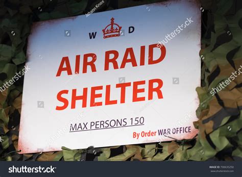 101 Air raid shelter sign Images, Stock Photos & Vectors | Shutterstock