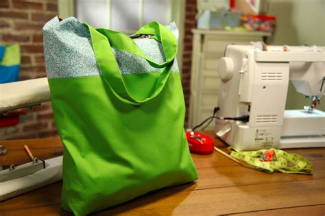 Lining A Tote Bag A Quick Tutorial Craftsy