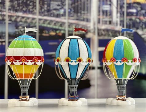 Hot Air Balloon BUNDLE 3D File For 3D PrintingCults