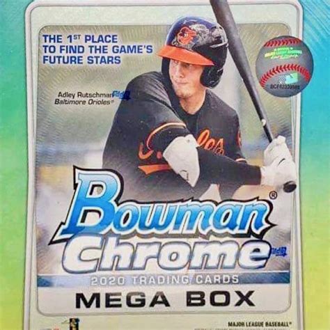 2020 Bowman Chrome Mega Box Baseball Checklist Boxes Date Odds