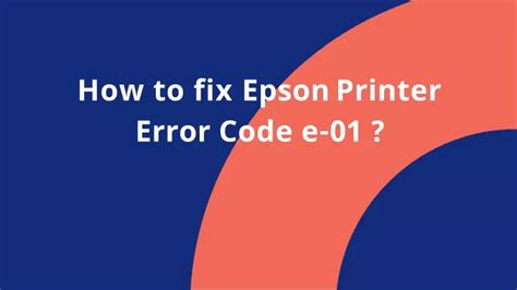 PPT How To Fix Epson Printer Error Code 0x9a PowerPoint Presentation